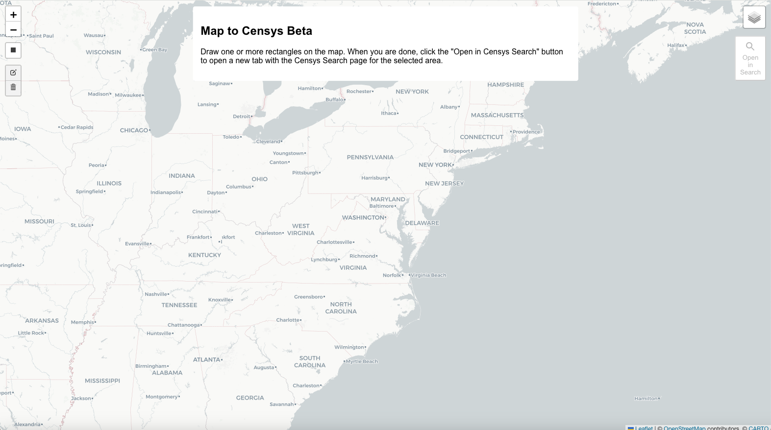 Map to Censys Beta